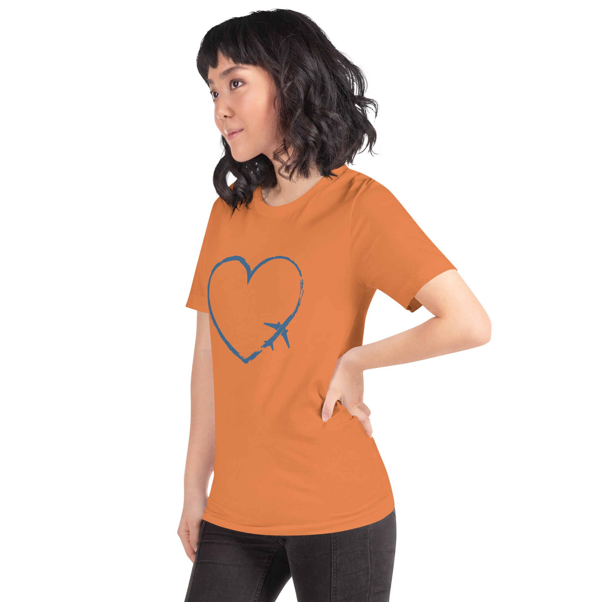 I Heart Travel - SS Unisex Staple T-Shirt