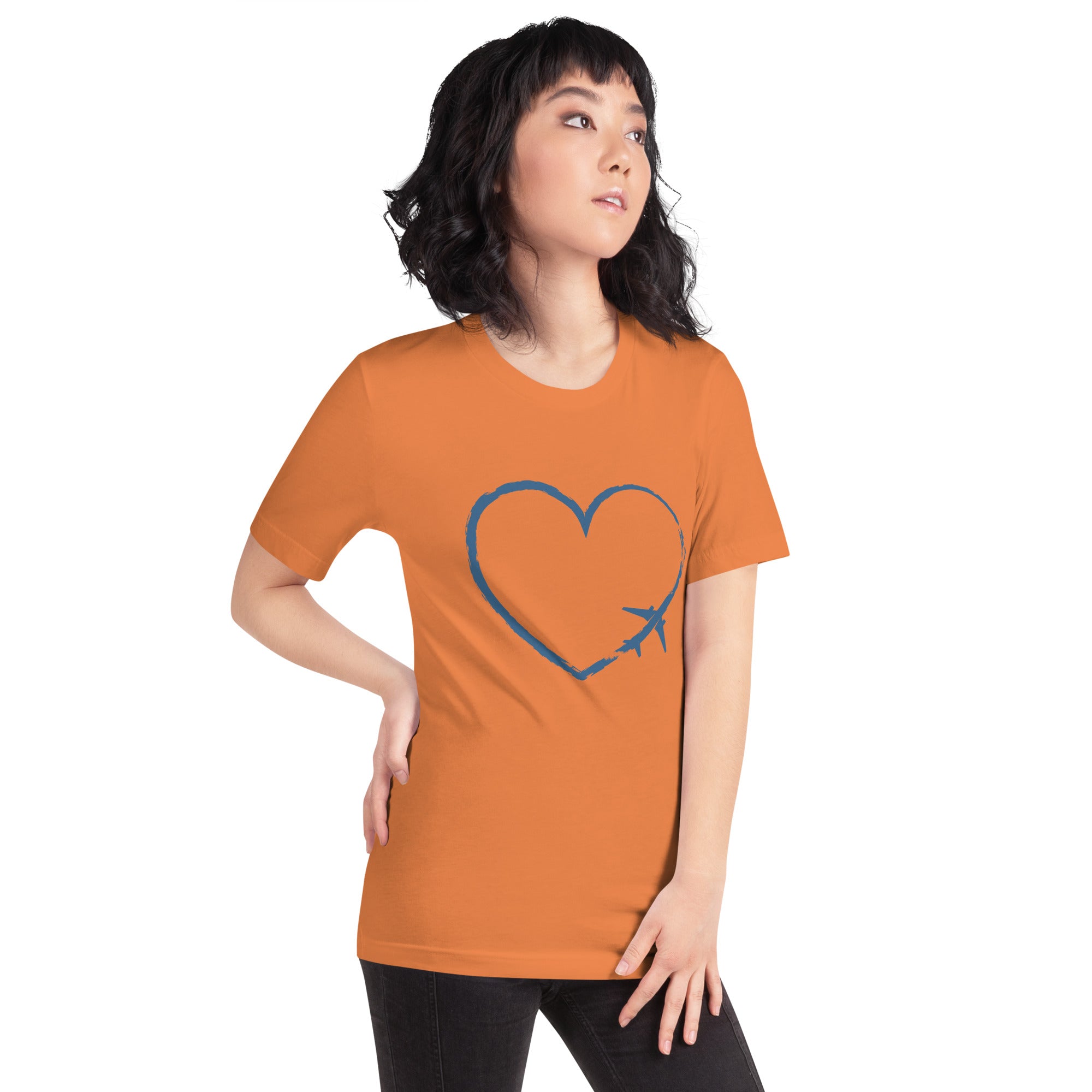 I Heart Travel - SS Unisex Staple T-Shirt