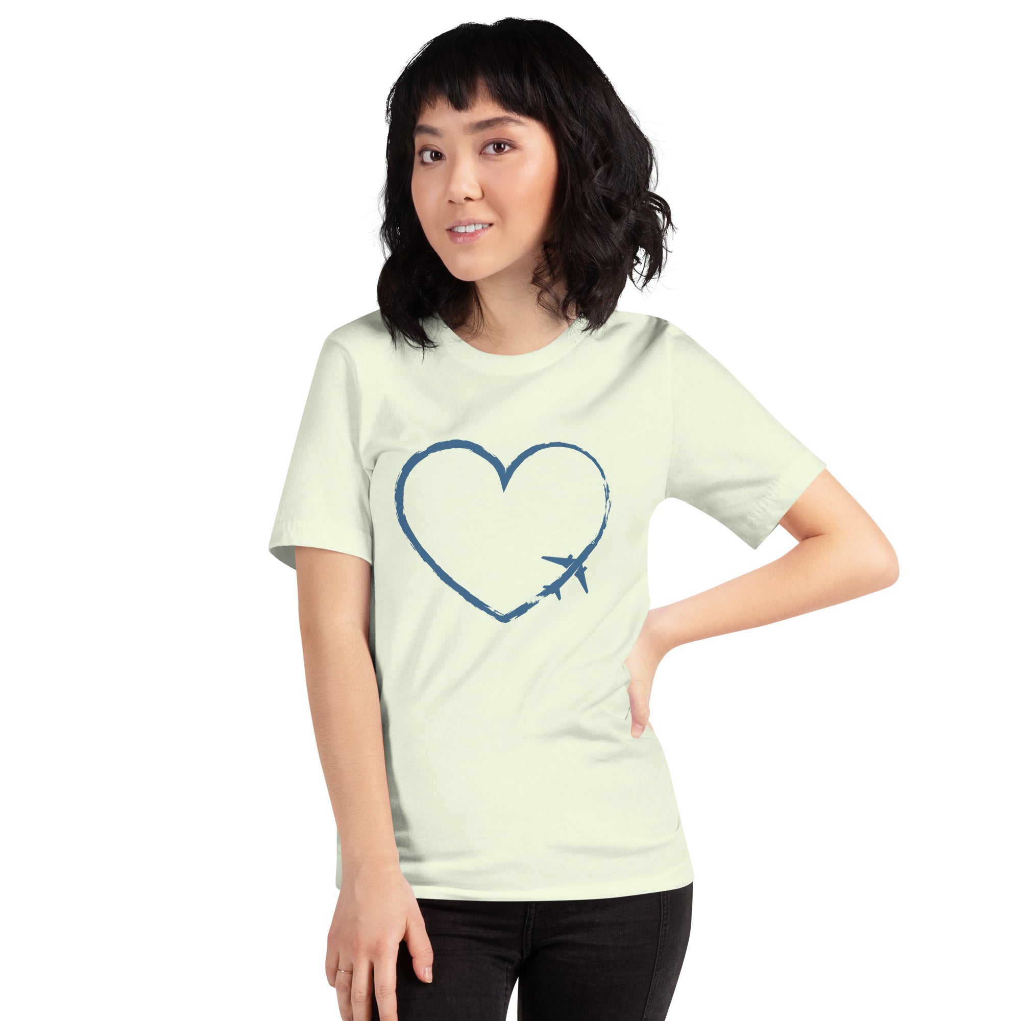 I Heart Travel - SS Unisex Staple T-Shirt