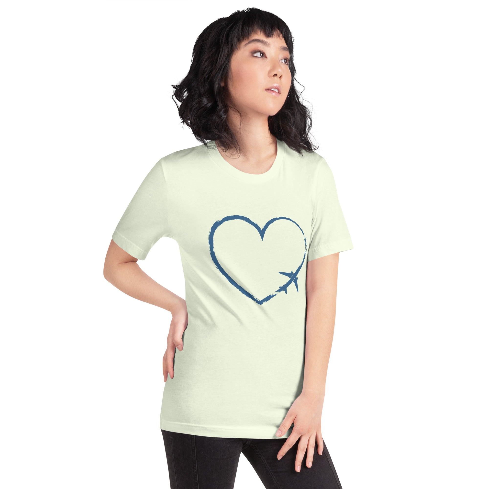 I Heart Travel - SS Unisex Staple T-Shirt