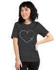 I Heart Travel - SS Unisex Staple T-Shirt