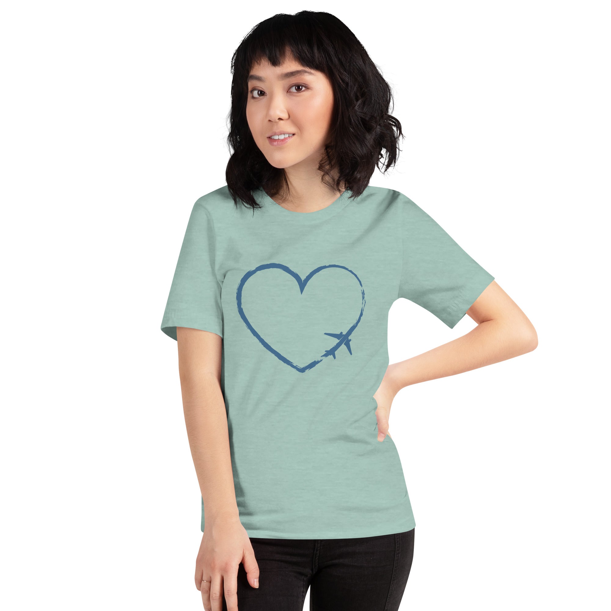 I Heart Travel - SS Unisex Staple T-Shirt