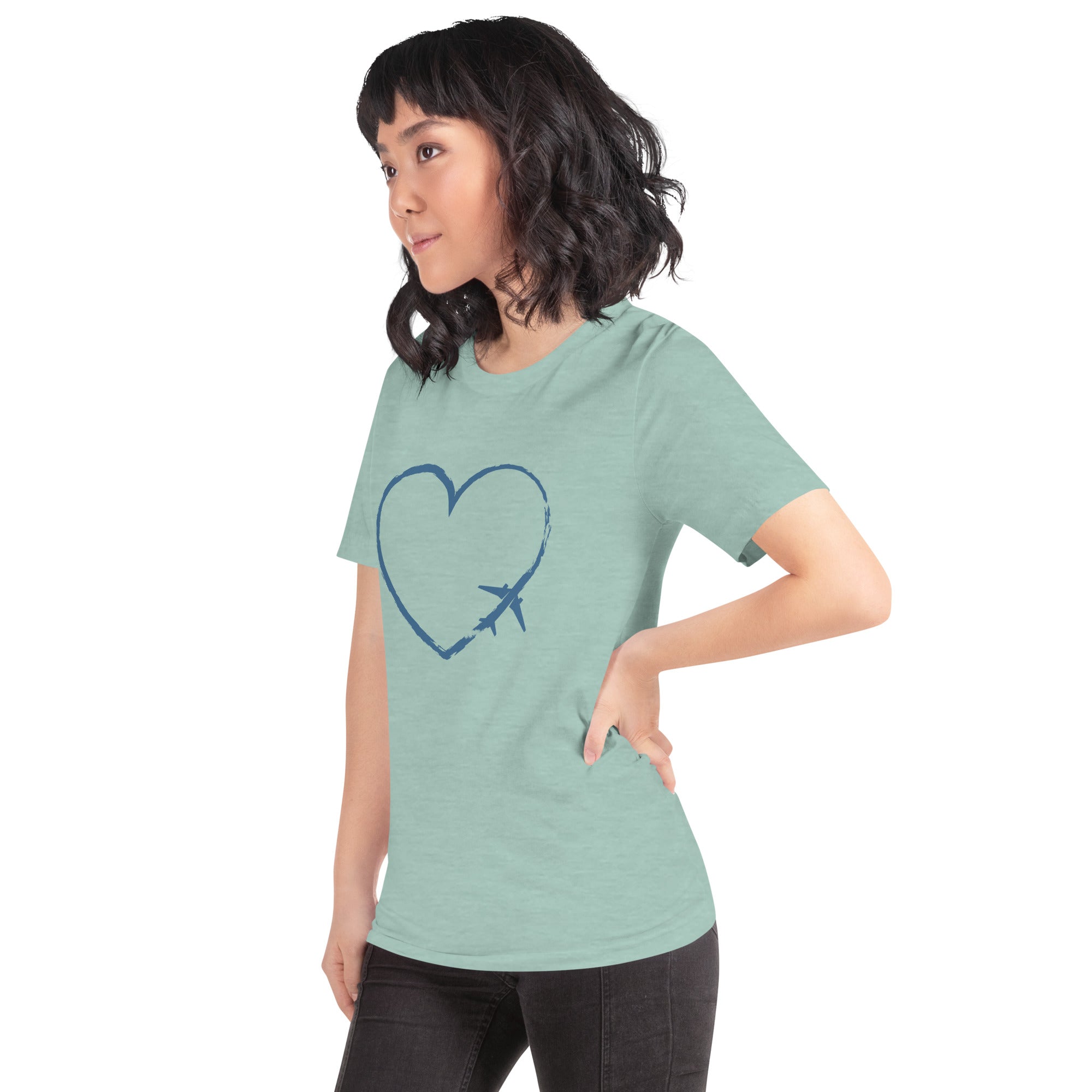 I Heart Travel - SS Unisex Staple T-Shirt