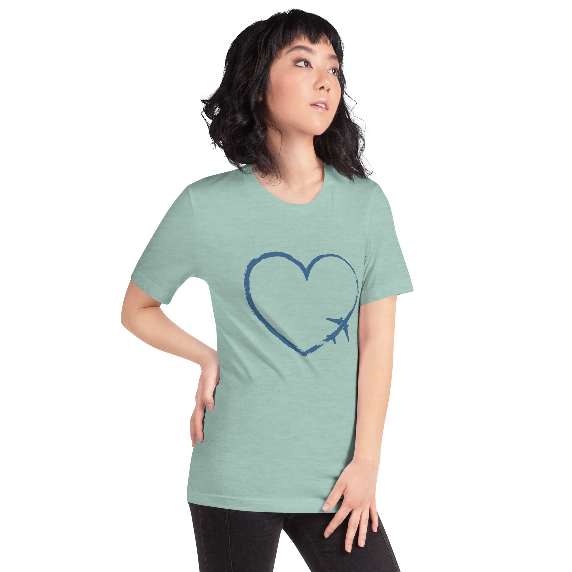 I Heart Travel - SS Unisex Staple T-Shirt