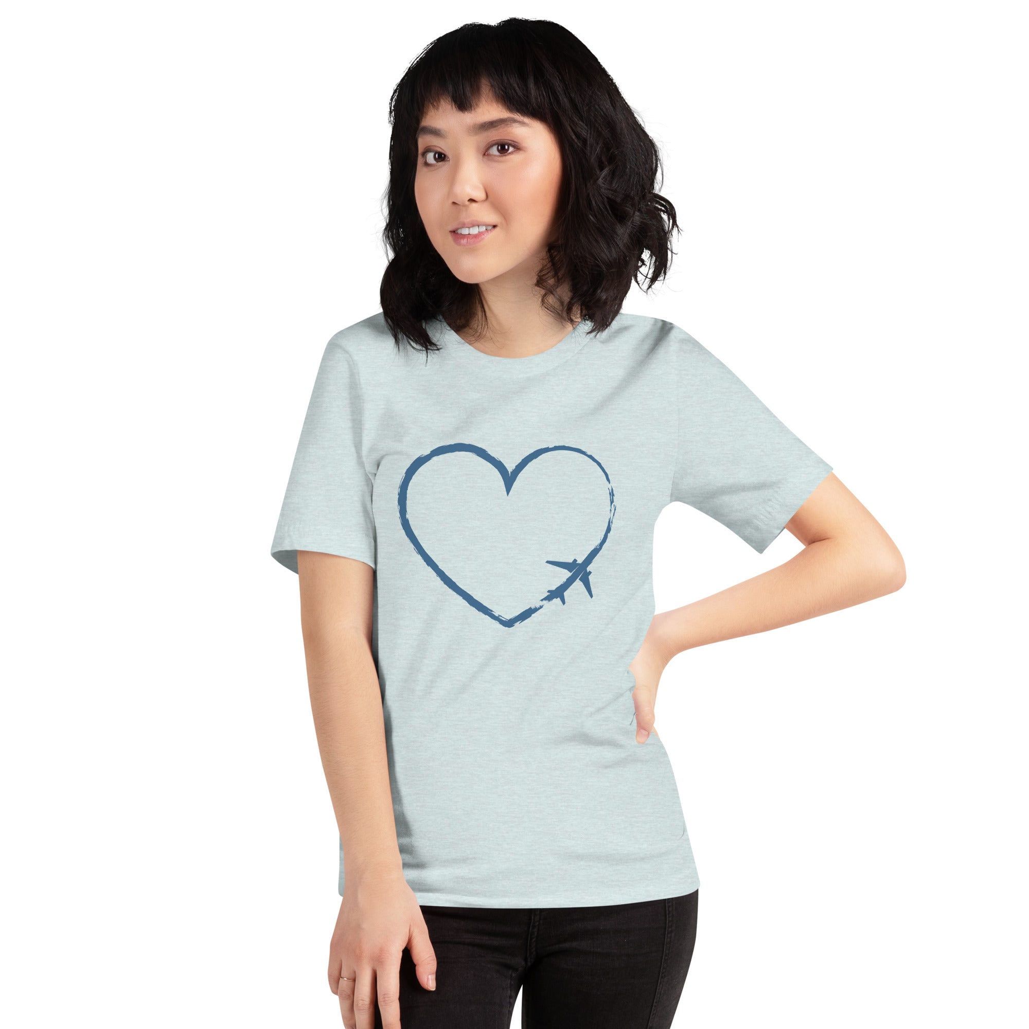 I Heart Travel - SS Unisex Staple T-Shirt