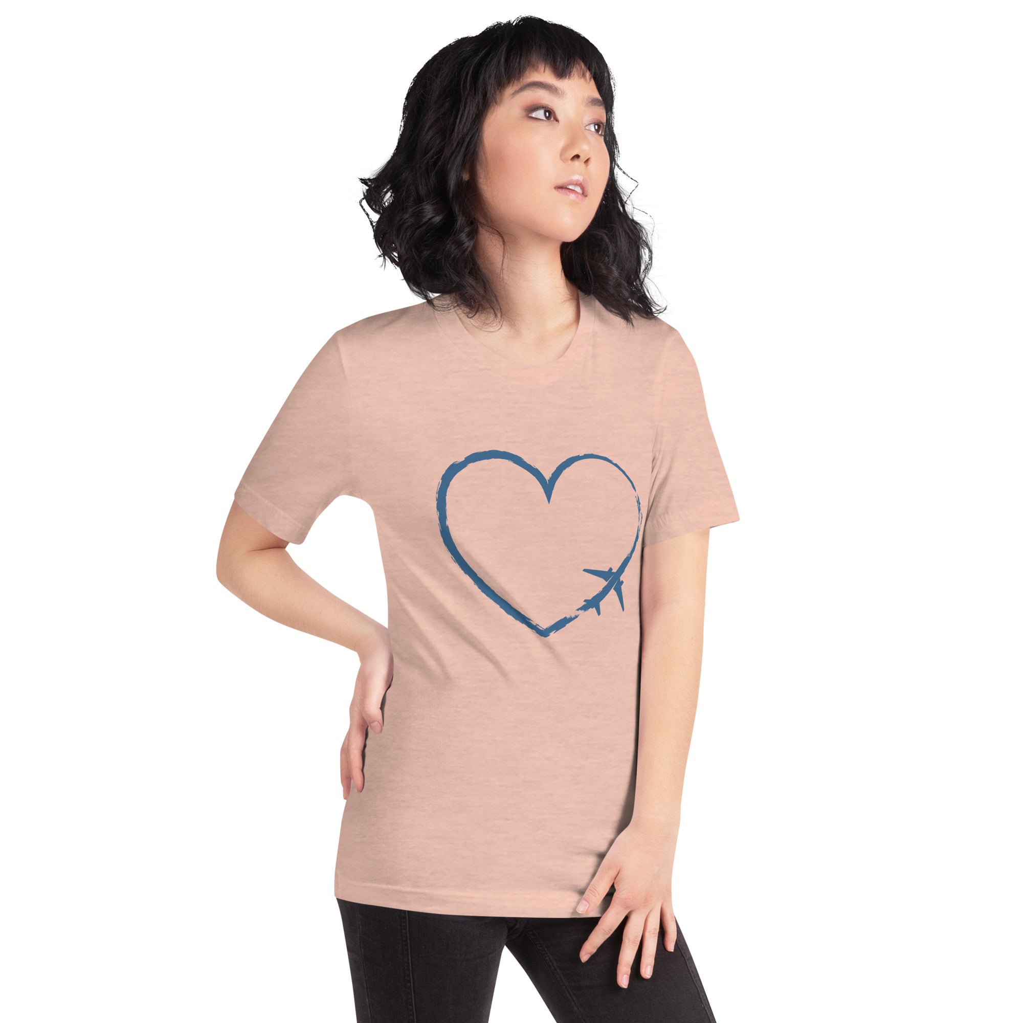 I Heart Travel - SS Unisex Staple T-Shirt