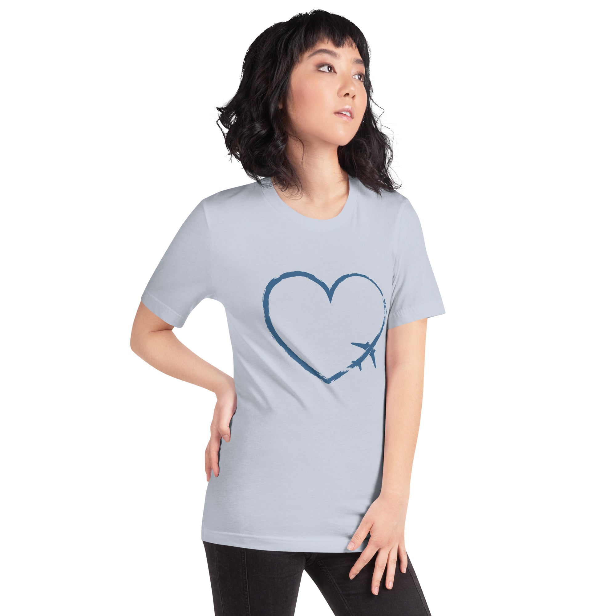 I Heart Travel - SS Unisex Staple T-Shirt