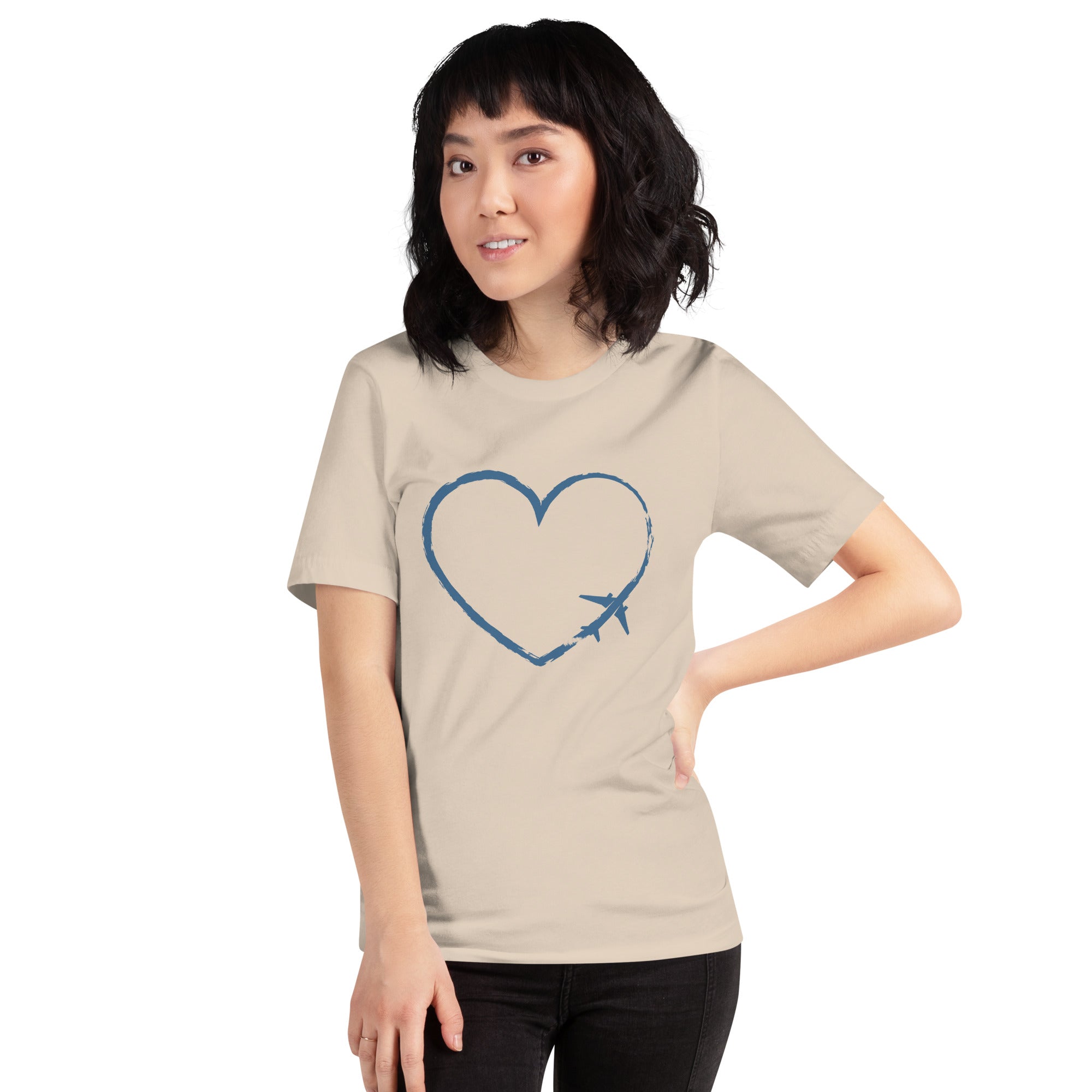 I Heart Travel - SS Unisex Staple T-Shirt