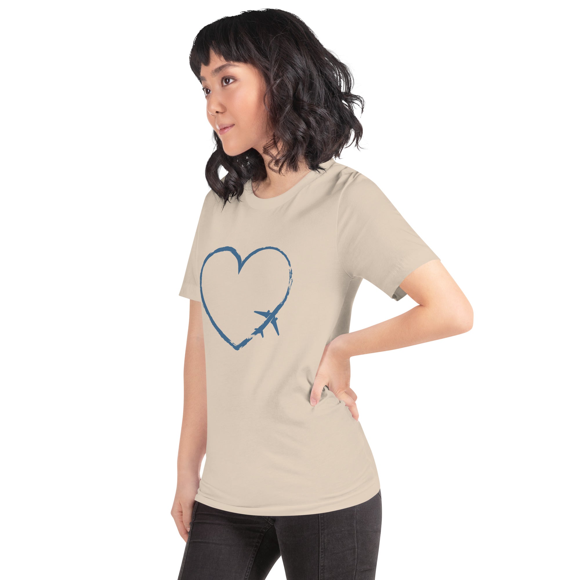 I Heart Travel - SS Unisex Staple T-Shirt