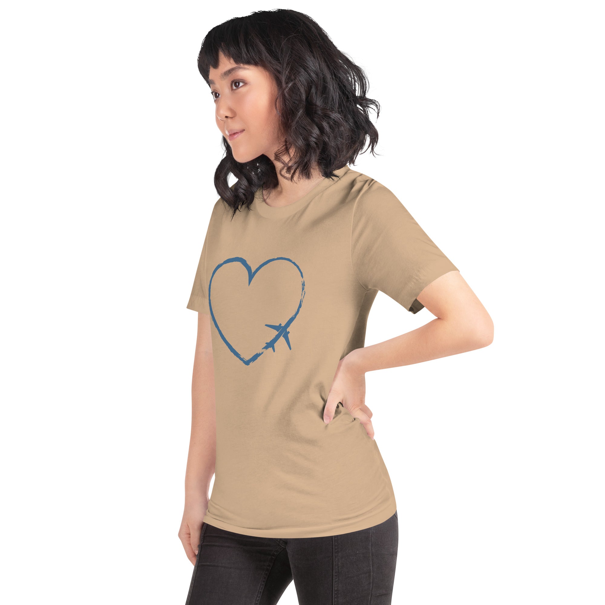 I Heart Travel - SS Unisex Staple T-Shirt