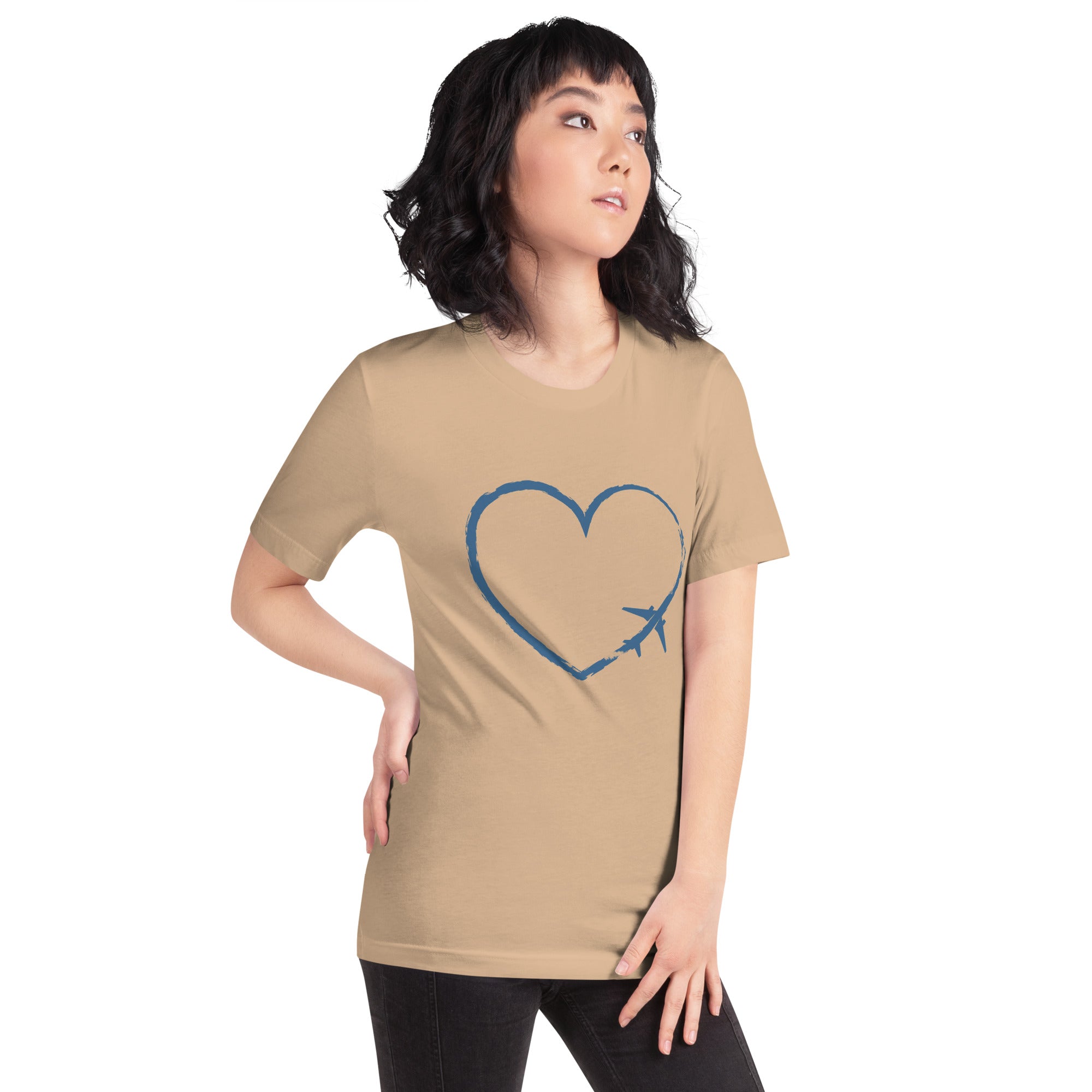 I Heart Travel - SS Unisex Staple T-Shirt