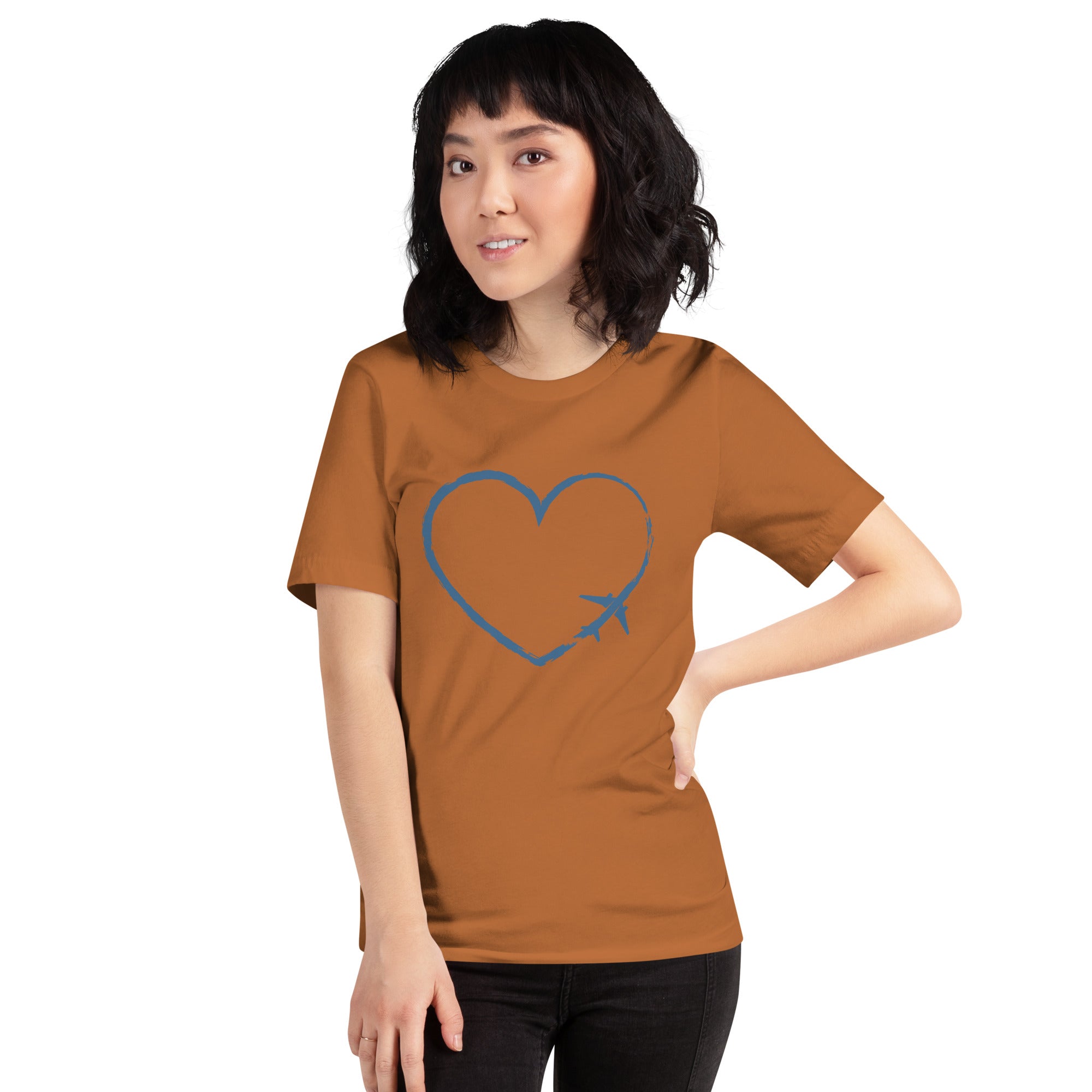 I Heart Travel - SS Unisex Staple T-Shirt