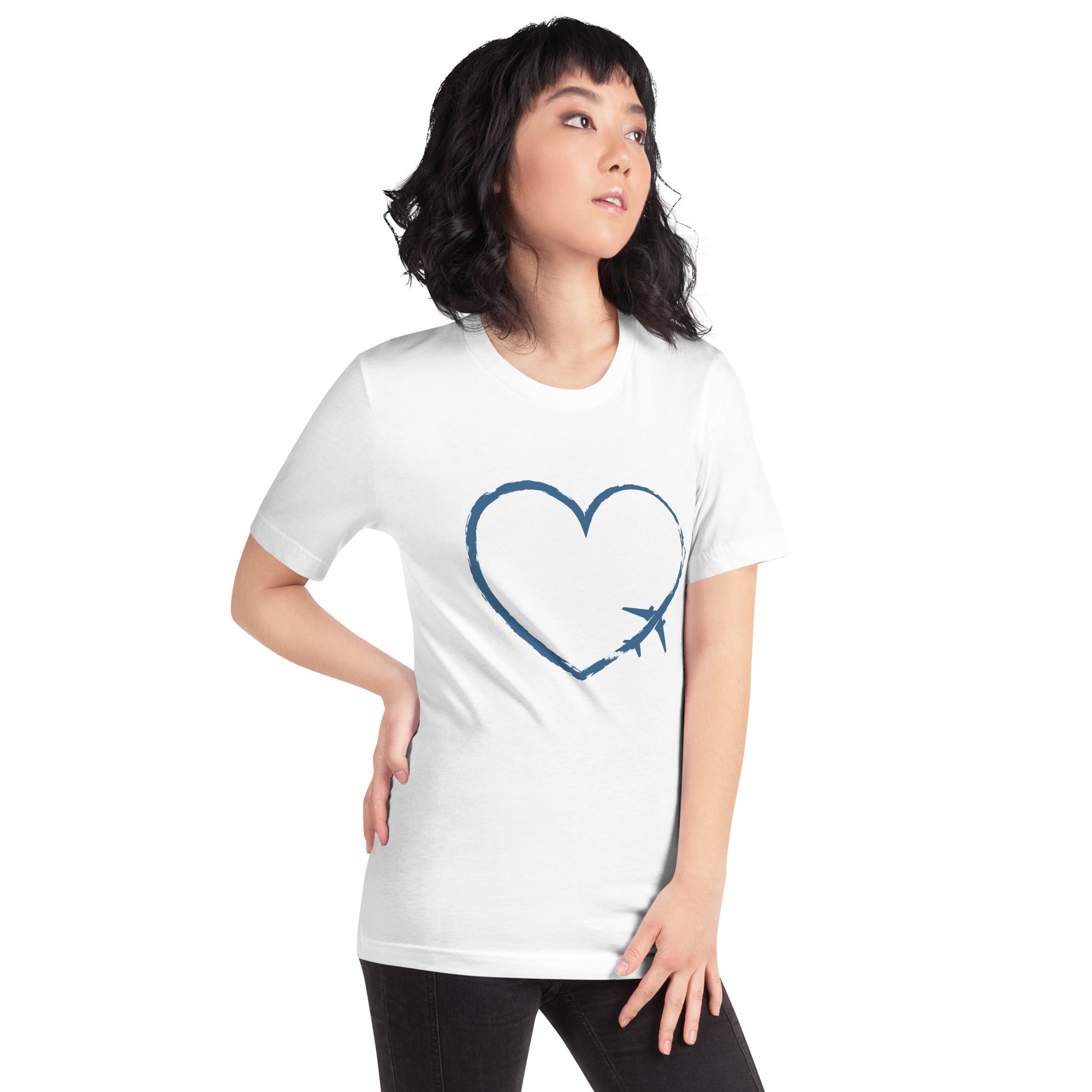 I Heart Travel - SS Unisex Staple T-Shirt