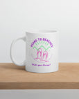 Peaks To Beaches Multi-Color Graphic on a White Glossy Mug 11oz - Peaks to Beaches Co Drinkware