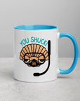 You Shuck! Mug with Color Inside - Peaks to Beaches Co Drinkware