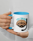 You Shuck! Mug with Color Inside - Peaks to Beaches Co Drinkware