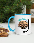 You Shuck! Mug with Color Inside - Peaks to Beaches Co Drinkware