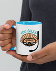 You Shuck! Mug with Color Inside - Peaks to Beaches Co Drinkware