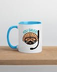 You Shuck! Mug with Color Inside - Peaks to Beaches Co Drinkware