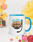 You Shuck! Mug with Color Inside - Peaks to Beaches Co Drinkware